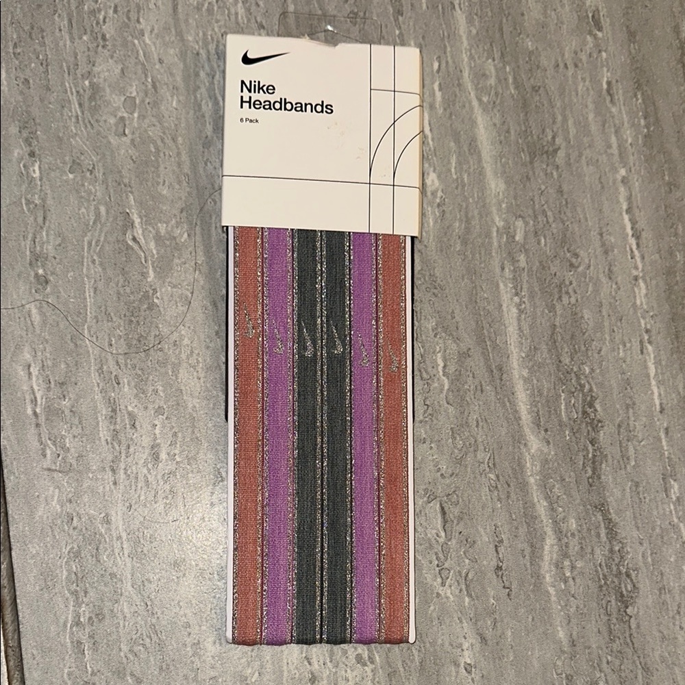 Nike Multicolor Headbands - 6 pack